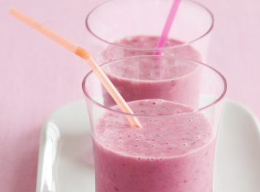 strawberry banana smoothie