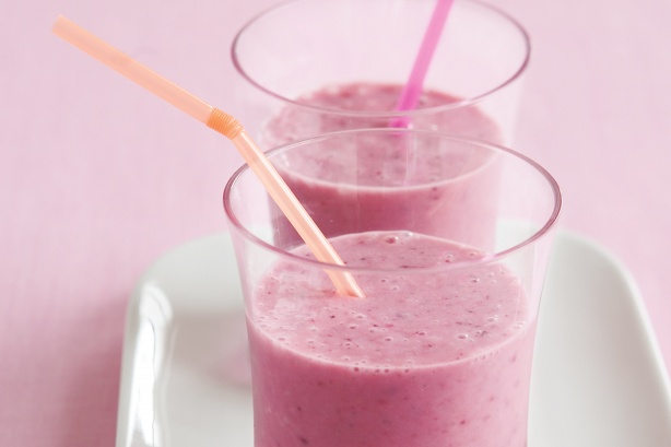 strawberry banana smoothie